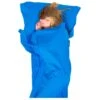 Drap De Sac Lifeventure Cotton Sleeping Bag Liner Rectangular Blue