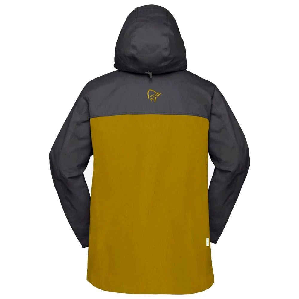 Veste Technique Norrona Svalbard Cotton Jkt M's Slate Grey/Golden Palm 4 Veste Technique Norrona Svalbard Cotton Jkt M's Slate Grey/Golden Palm – Image 2