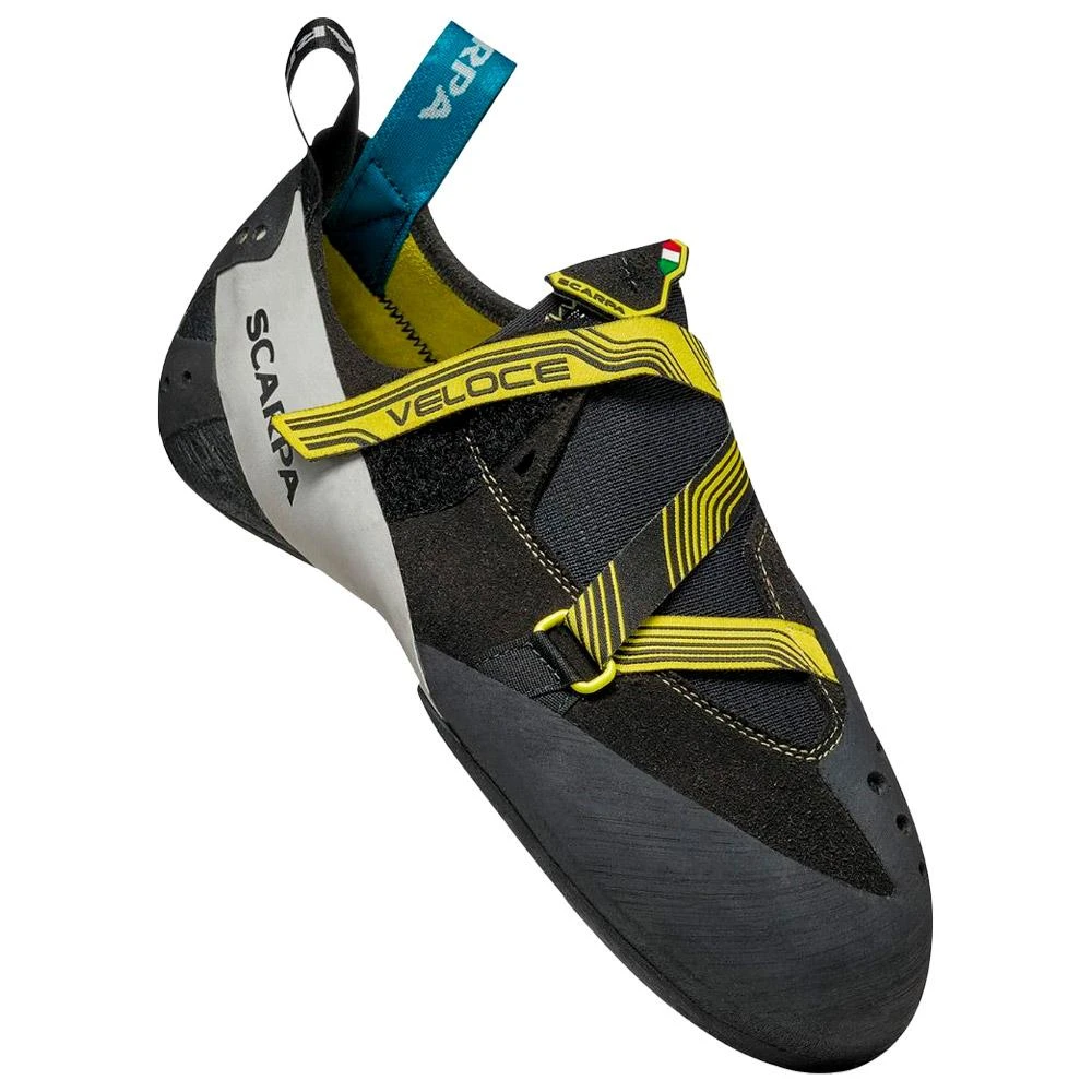 Chaussons D'escalade Scarpa Veloce Black Yellow 3 Chaussons D'escalade Scarpa Veloce Black Yellow
