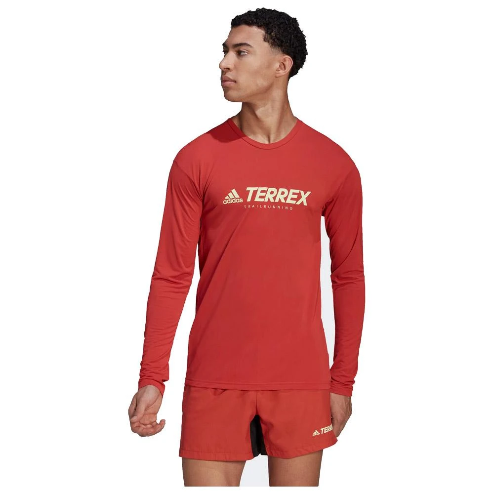 Tee-shirt De Trail Adidas Terrex Primeblue Trail Graphic Altered Amber 6 Tee-shirt De Trail Adidas Terrex Primeblue Trail Graphic Altered Amber – Image 4