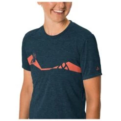 Maillot VTT Vaude Women's Bracket T-Shirt Dark Sea -Plein Air Sports Équipements Magasin a4f99411f9a4dd40b34ecf5c8d371a36d2d80116 E22VAUDVTT2211447 10