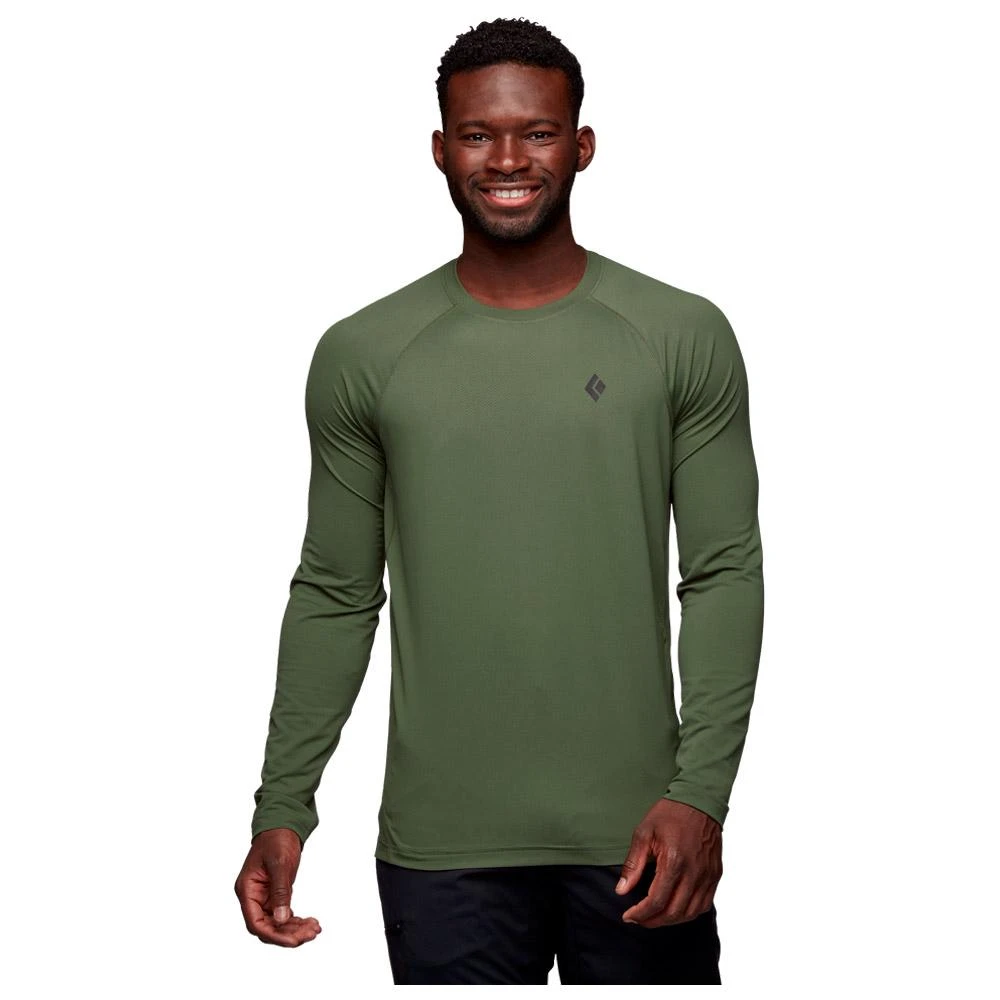 Tee-shirt D’escalade Black Diamond M Alpenglow L/S Crew Tundra 5 Tee-shirt D’escalade Black Diamond M Alpenglow L/S Crew Tundra – Image 3