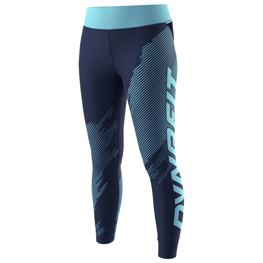 Collant De Trail Dynafit Ultra Graphic Tights W Blueberry Marine Blue 3 Collant De Trail Dynafit Ultra Graphic Tights W Blueberry Marine Blue