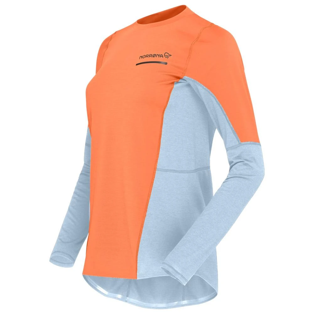 Tee-shirt De Trail Norrona Senja Equaliser Lightweight Long Sleeve W's Flamingo 5 Tee-shirt De Trail Norrona Senja Equaliser Lightweight Long Sleeve W's Flamingo – Image 3