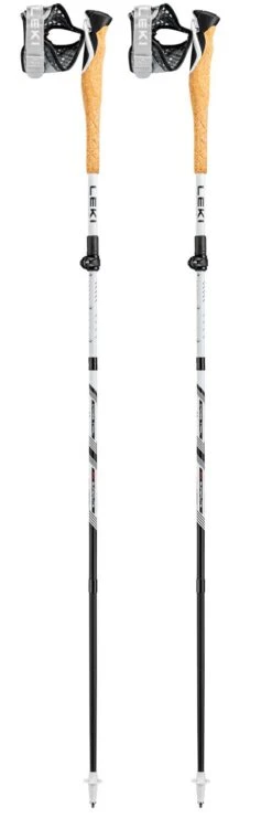 Bâton Leki Cross Trail Fx Superlite 110-130 White Bright Red Black