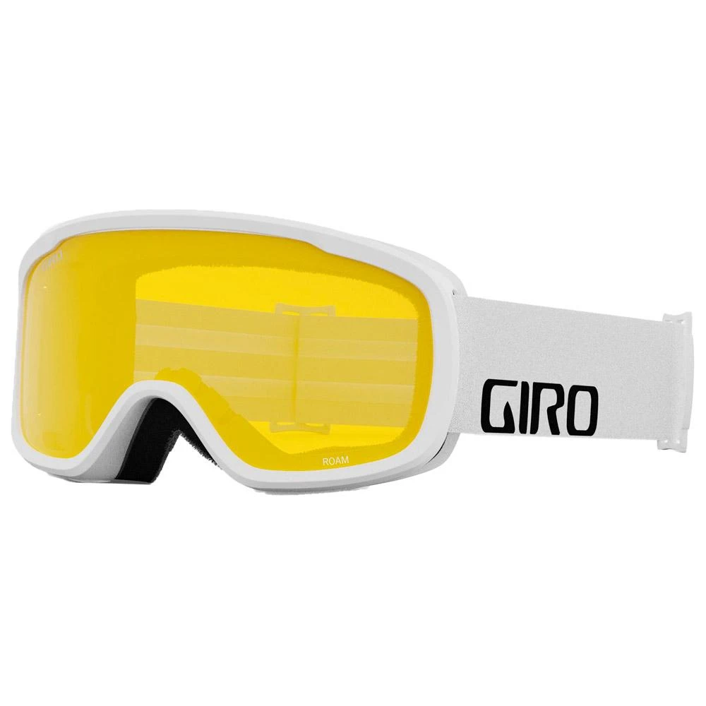 Masque De Ski Giro Roam White Wordmark Loden Green + Yellow 7 Masque De Ski Giro Roam White Wordmark Loden Green + Yellow – Image 5