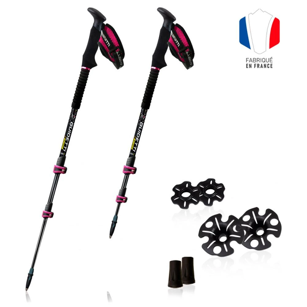 Bâton Guidetti B-Light Carbon/Alu W Rubis 125cm 6 Bâton Guidetti B-Light Carbon/Alu W Rubis 125cm – Image 4