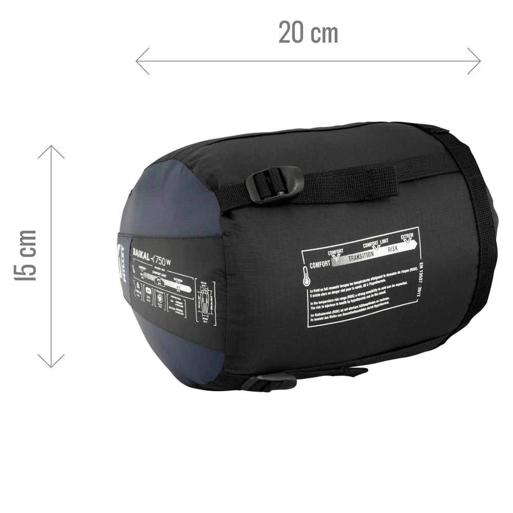 Sac De Couchage Millet Baikal 750 W Navy Blue 6 Sac De Couchage Millet Baikal 750 W Navy Blue – Image 4