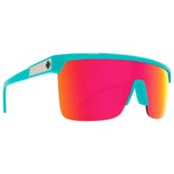 Lunettes De Soleil Spy Flynn 50/50 Teal HD Plus Gray Green With Pink Spectra Mirror
