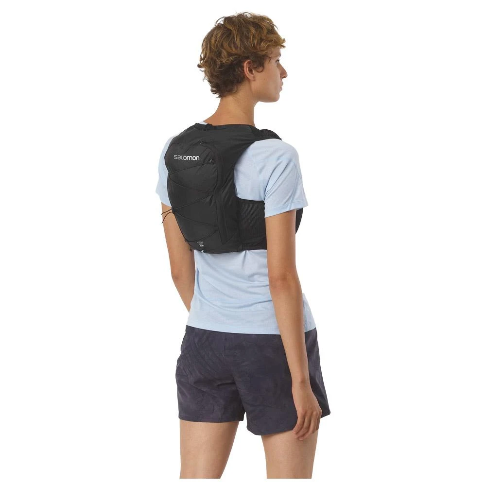 Gilet Trail Salomon Active Skin 8 Wmn With Flask Black Black 6 Gilet Trail Salomon Active Skin 8 Wmn With Flask Black Black – Image 4