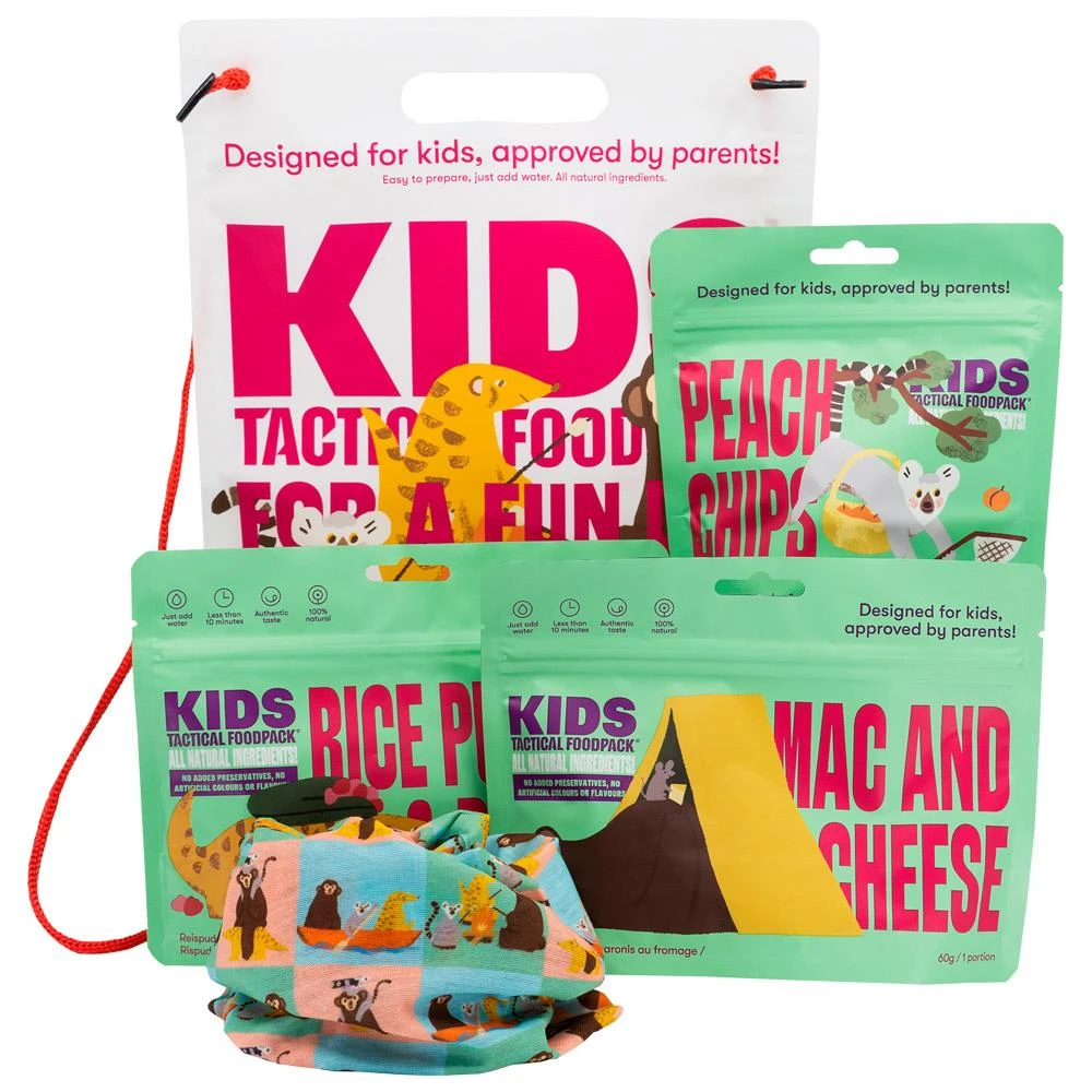 Repas Lyophilisé Tactical Foodpack Kids Combo Forest 3 Repas Lyophilisé Tactical Foodpack Kids Combo Forest – Image 2