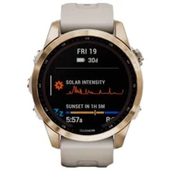 Montres GPS Garmin Fenix 7S Sapphire Solar Edition Cream Light Gold Titan -Plein Air Sports Équipements Magasin bf3241570b742fd830fa9dd05ee310892615d1ab E22GARMACC261571 GARM0050252 15