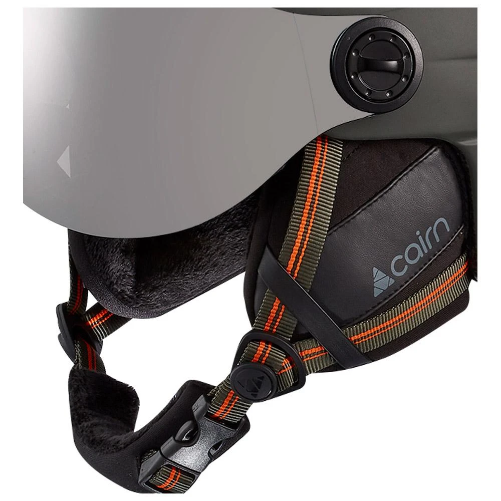 Casque Visière Cairn Electron Visor Forest Night Orange 4 Casque Visière Cairn Electron Visor Forest Night Orange – Image 2