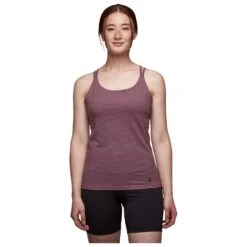 Tee-shirt D’escalade Black Diamond W Talus Tank Blackberry -Plein Air Sports Équipements Magasin c5162273eddde866d8f486e9764e00e5ec407cd5 E22BDIATTH1217169 4