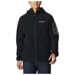 Veste De Rando Columbia M's Tall Heights Hooded Softshell Black