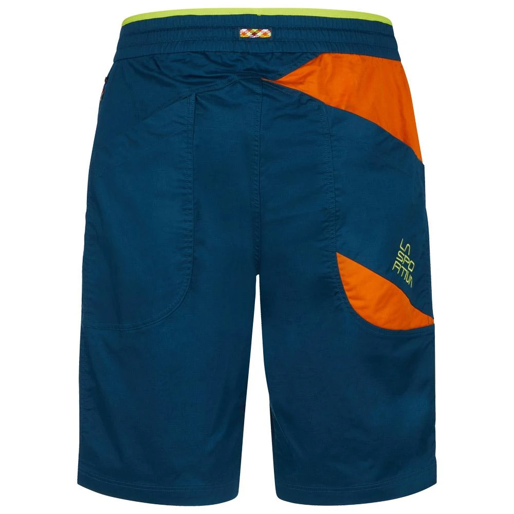 Short D’escalade La Sportiva Bleauser Short M Storm Blue Hawaiian Sun 4 Short D’escalade La Sportiva Bleauser Short M Storm Blue Hawaiian Sun – Image 2