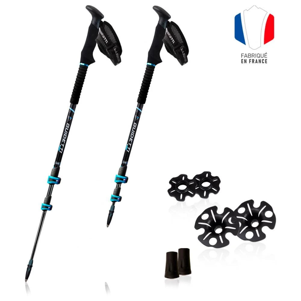 Bâton Guidetti B-Light Carbon/Alu Saphir 135cm 6 Bâton Guidetti B-Light Carbon/Alu Saphir 135cm – Image 4