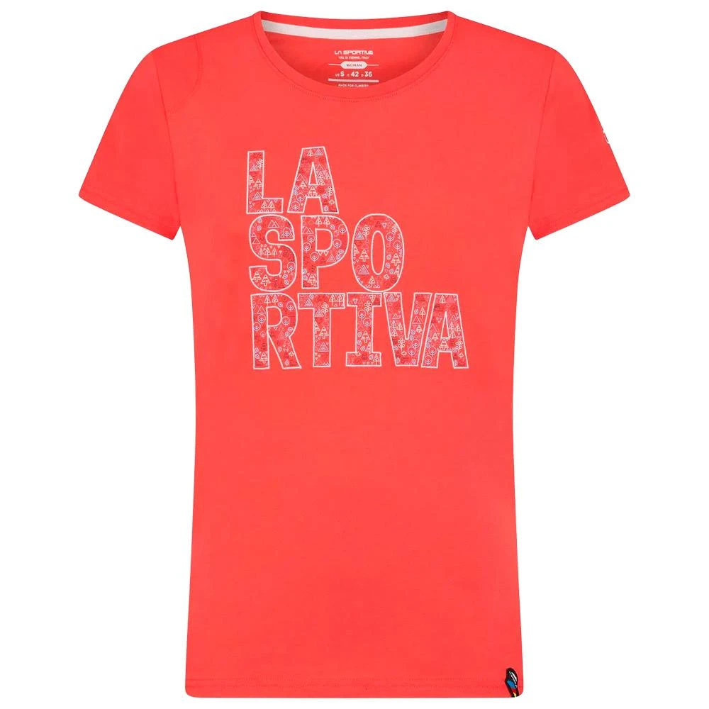 Tee-shirt D’escalade La Sportiva Pattern T-Shirt W Hibiscus 3 Tee-shirt D’escalade La Sportiva Pattern T-Shirt W Hibiscus