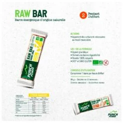 Barre Energétique Punch Power Raw Bar Amande Citron -Plein Air Sports Équipements Magasin cf5a46a7f54da66a57fe26bf99e8697369771476 E23PUNCBIV358212 PUNC0682572 901