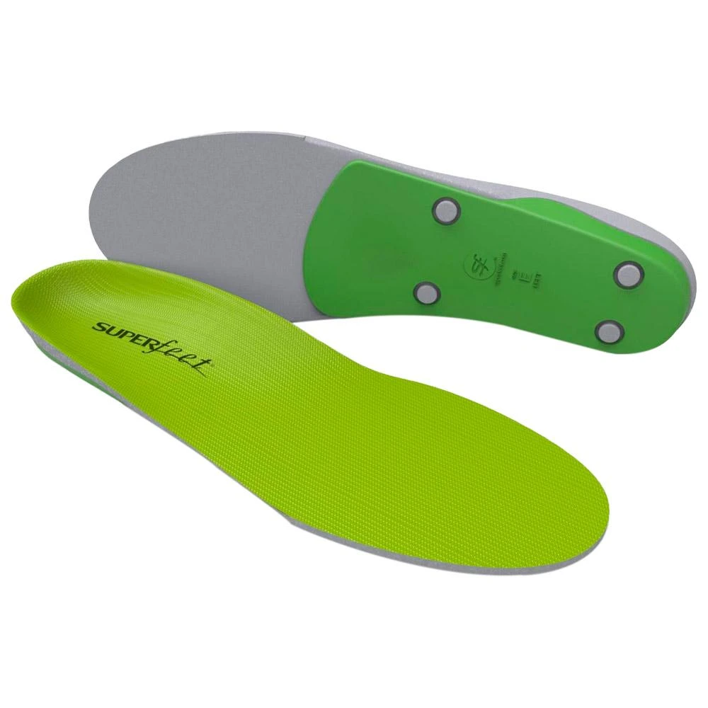 Semelle Superfeet Polyvalent Green Profil Haut 3 Semelle Superfeet Polyvalent Green Profil Haut