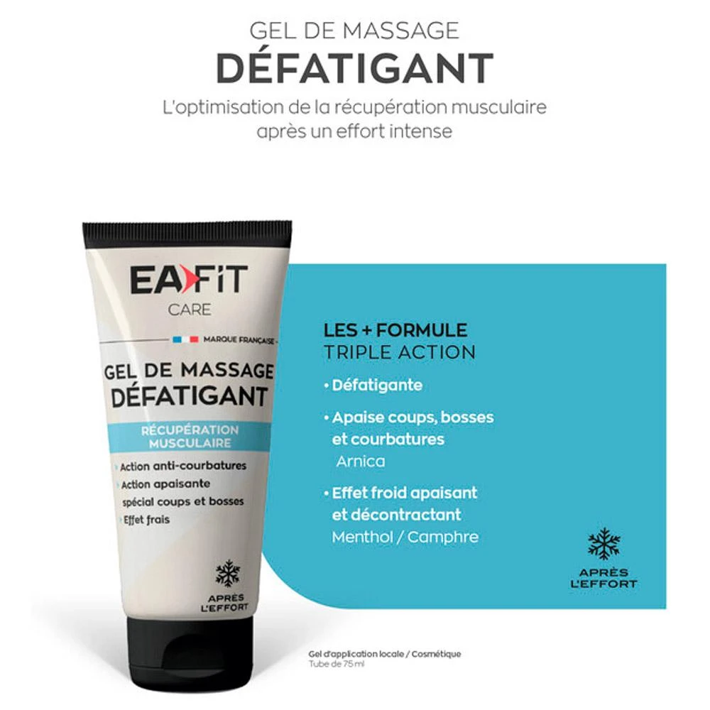 Soins Des Pieds EA FIT Gel De Massage Défatigant 75ml 5 Soins Des Pieds EA FIT Gel De Massage Défatigant 75ml – Image 3
