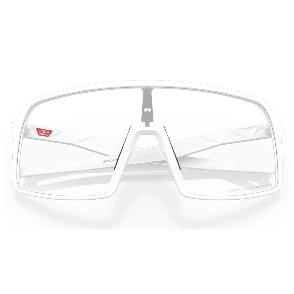 Lunettes De Soleil Oakley Sutro Matte White Clear To Black Iridium Photochromic 6 Lunettes De Soleil Oakley Sutro Matte White Clear To Black Iridium Photochromic – Image 4