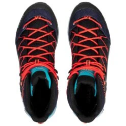 Chaussures De Trek Et Montagne Salewa MTN Trainer Lite Mid GTX Wmn Premium Navy Blue Fog 14 Chaussures De Trek Et Montagne Salewa MTN Trainer Lite Mid GTX Wmn Premium Navy Blue Fog -Plein Air Sports Équipements Magasin dd0a948ab970427f7a5ab395a3919d4dc2f66902 E22SALECHA2203953 8