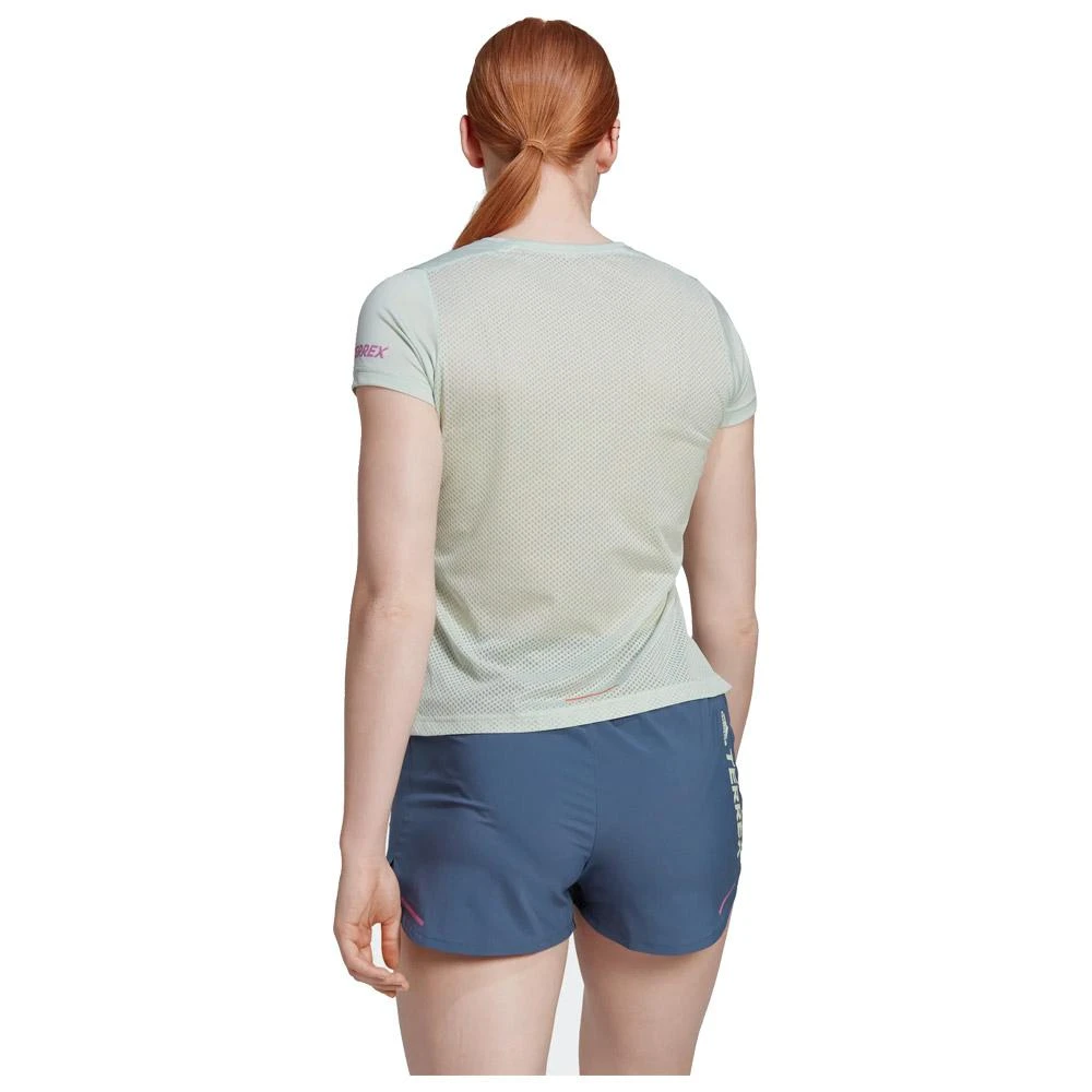 Tee-shirt De Trail Adidas Terrex Agravic Shirt W Linen Green 8 Tee-shirt De Trail Adidas Terrex Agravic Shirt W Linen Green – Image 6