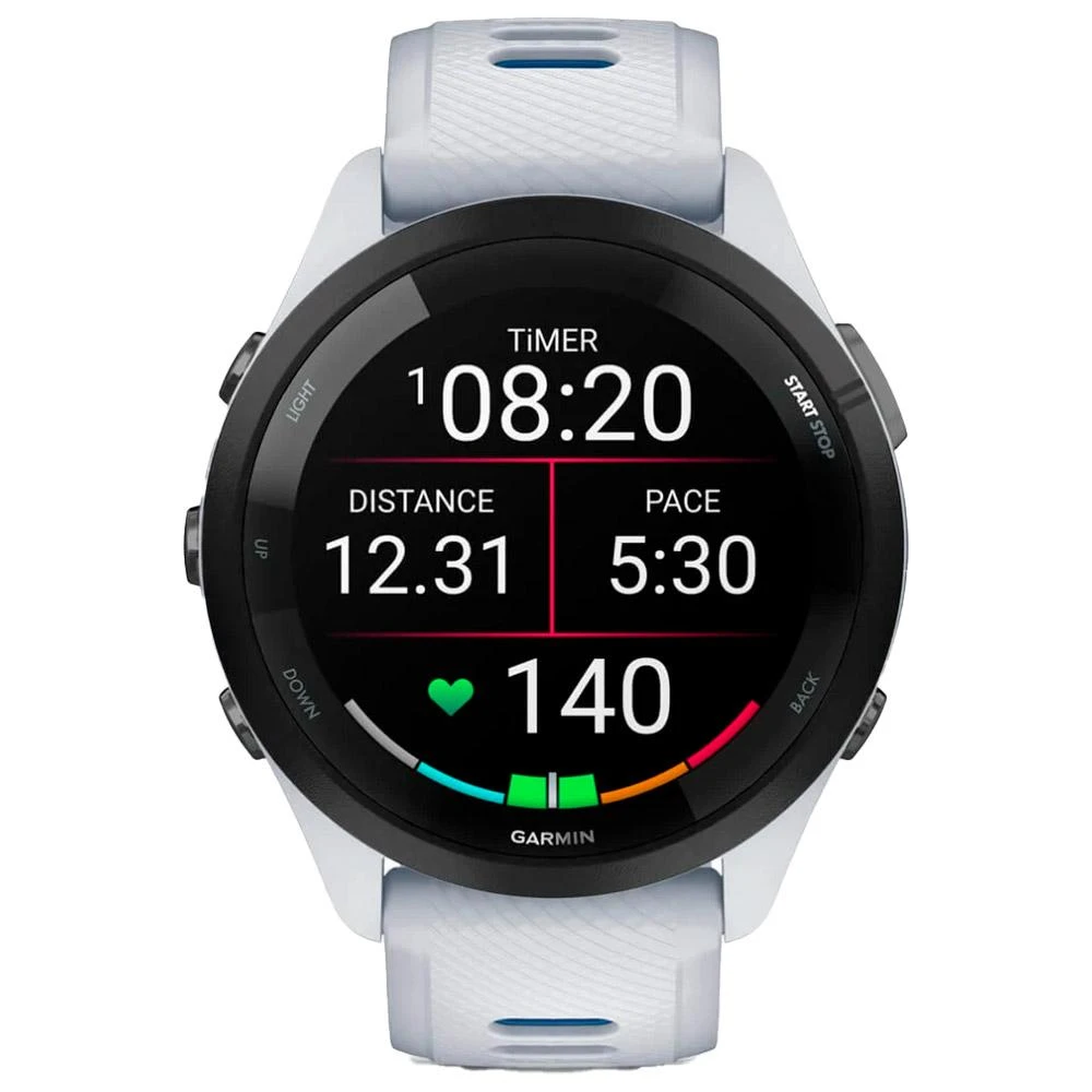 Montres GPS Garmin Forerunner 265 Blanc Bleu 8 Montres GPS Garmin Forerunner 265 Blanc Bleu – Image 6