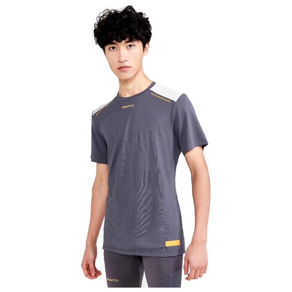 Tee-shirt De Trail Craft Pro Hypervent SS Tee Granite-Ash 4 Tee-shirt De Trail Craft Pro Hypervent SS Tee Granite-Ash – Image 2