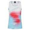 Tee-shirt De Trail La Sportiva Sky Tank W Blue/White