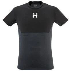 Tee-shirt De Trail Millet Trilogy Sky SS Black