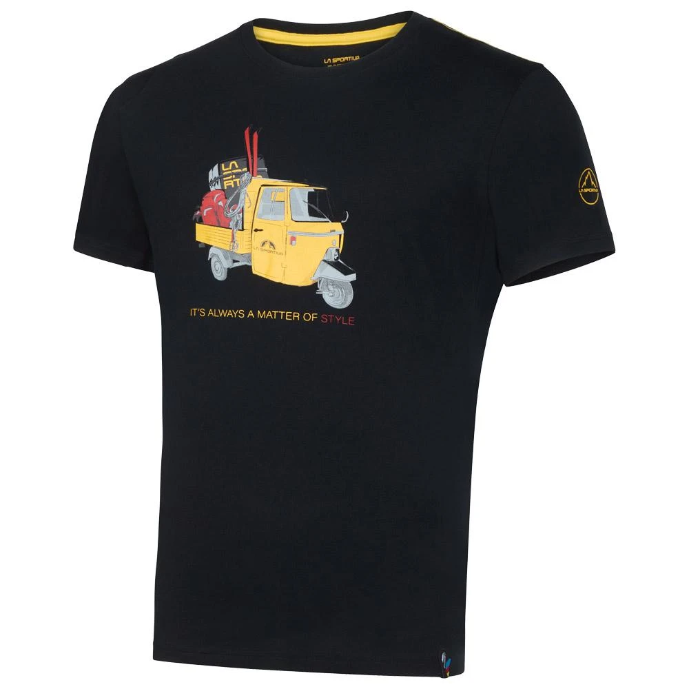 Tee-shirt D’escalade La Sportiva Ape T-Shirt M Black 3 Tee-shirt D’escalade La Sportiva Ape T-Shirt M Black