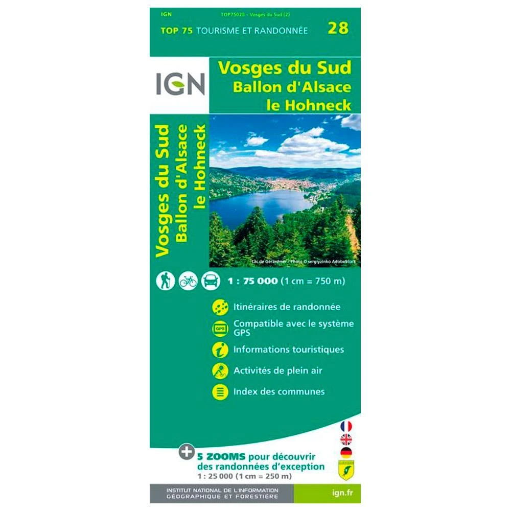 Carte IGN Vosges Du Sud Ballon D'Alsace 3 Carte IGN Vosges Du Sud Ballon D'Alsace