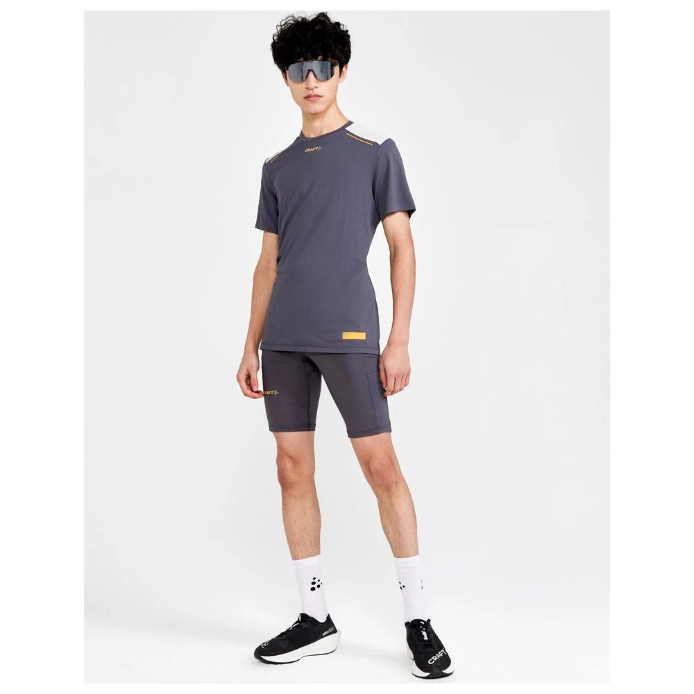 Tee-shirt De Trail Craft Pro Hypervent SS Tee Granite-Ash 8 Tee-shirt De Trail Craft Pro Hypervent SS Tee Granite-Ash – Image 6