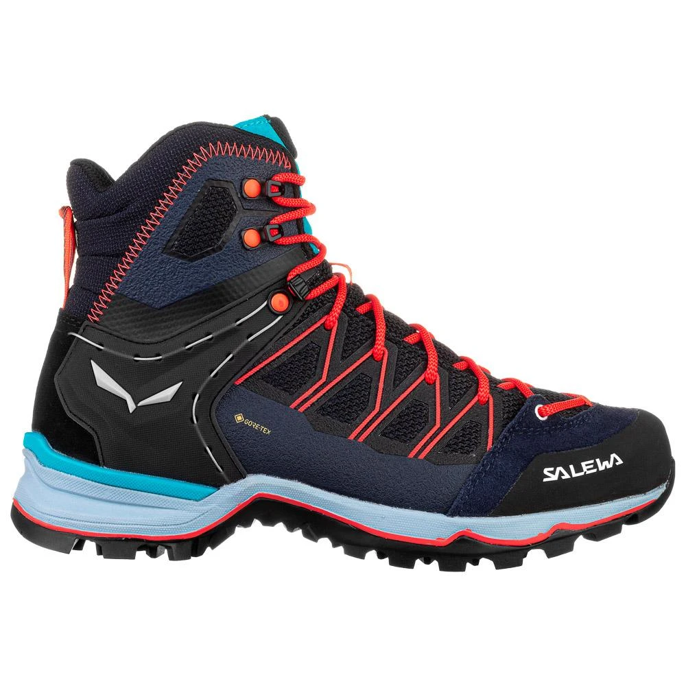Chaussures De Trek Et Montagne Salewa MTN Trainer Lite Mid GTX Wmn Premium Navy Blue Fog 4 Chaussures De Trek Et Montagne Salewa MTN Trainer Lite Mid GTX Wmn Premium Navy Blue Fog – Image 2