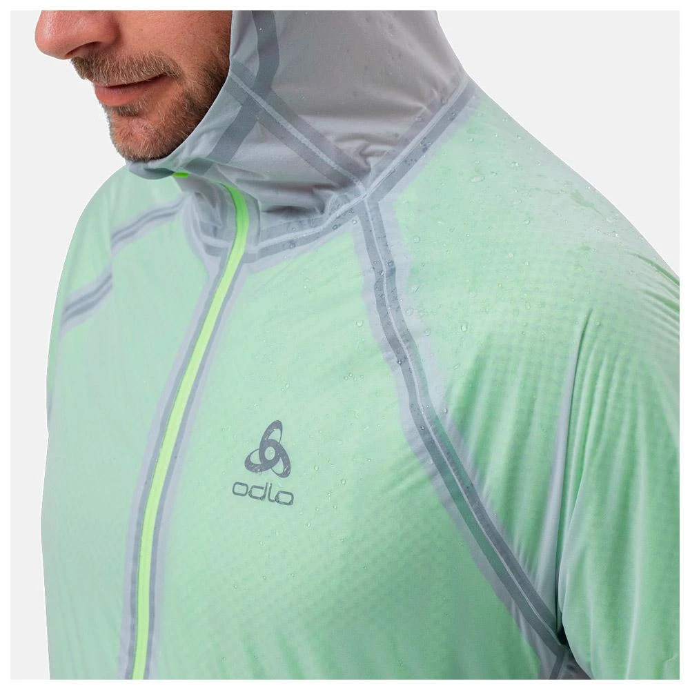 Veste De Trail Odlo Dual Dry Waterproof Insulated Odlo Silver Grey Lounge Lizard 10 Veste De Trail Odlo Dual Dry Waterproof Insulated Odlo Silver Grey Lounge Lizard – Image 8