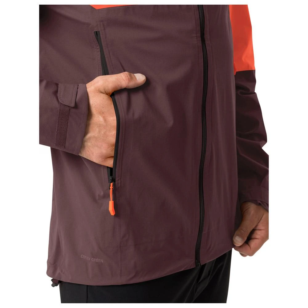 Veste D’alpinisme Vaude Men's Croz 3L Jkt III Dark Oak 8 Veste D’alpinisme Vaude Men's Croz 3L Jkt III Dark Oak – Image 6